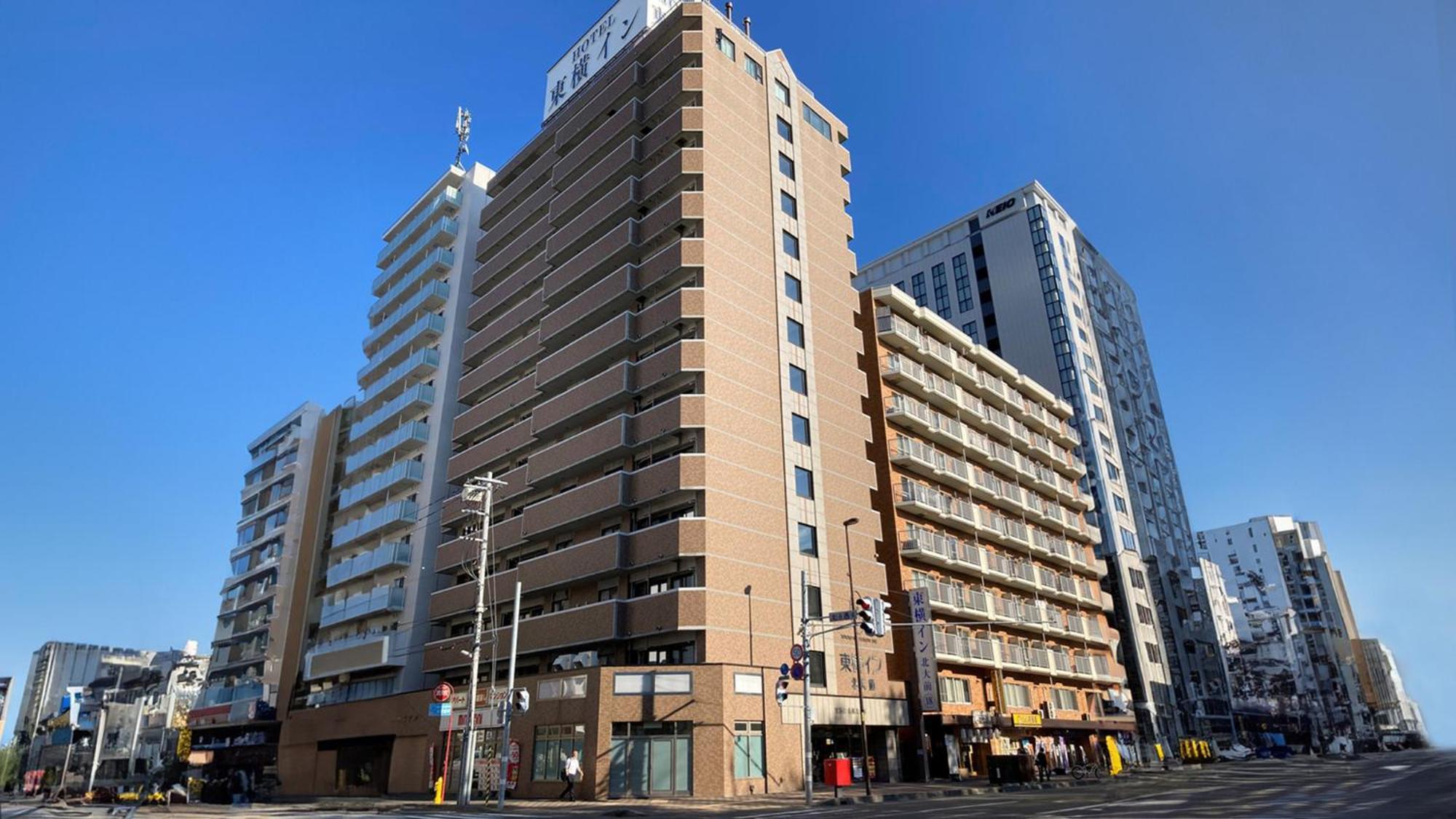 Toyoko Inn Hokkaido Sapporo-Eki Nishi-Guchi Hokudai Mae Экстерьер фото